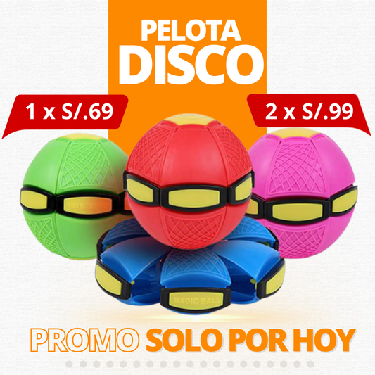 PELOTA DISCO I Envío gratis🎁