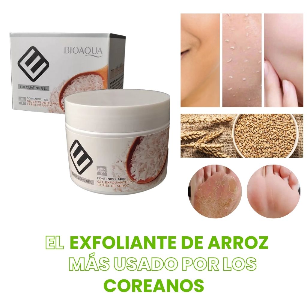 EXFOLIANTE MÁGICO DE ARROZ| Envio gratis